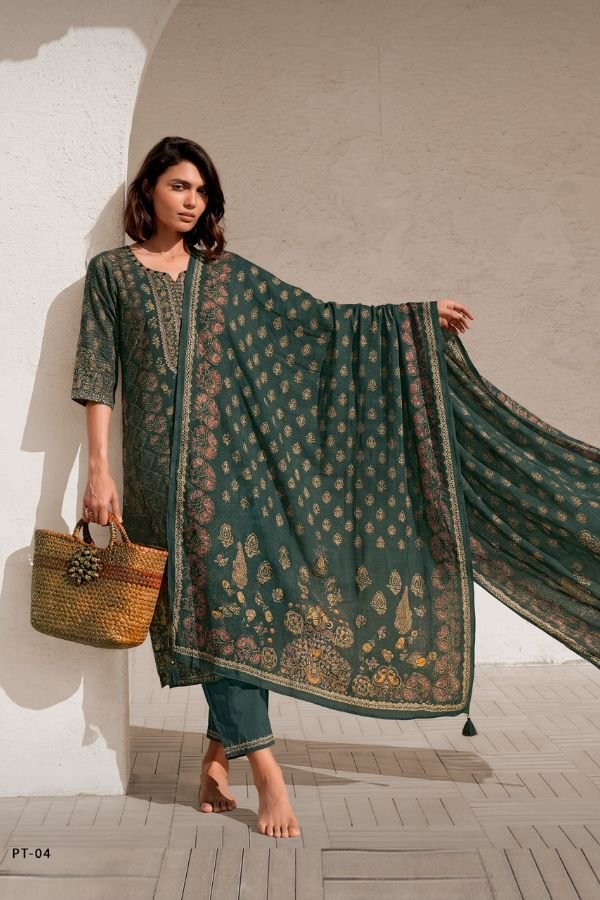 Varsha Fashion Pratika Viscose Muslin Ladies Suit PT-04