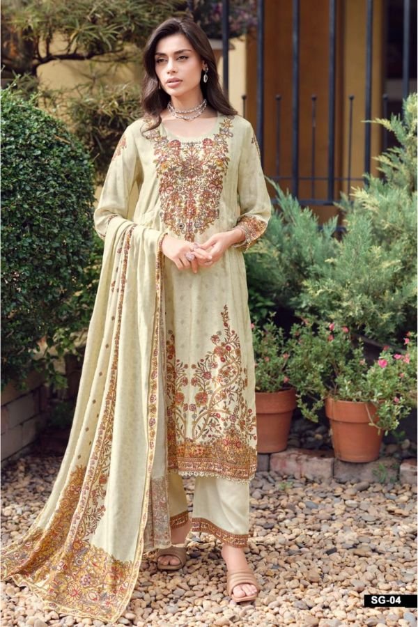 Varsha Fashion Snigdha Viscose Muslin Ladies Suit SG-04