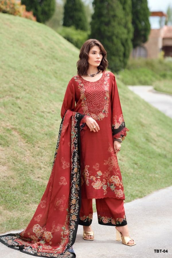 Varsha Fashion The Bloom Theory Viscose Muslin Suit TBT-04