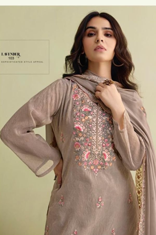 Avon Trendz Lavender Simmer Silk Crush Suit 103