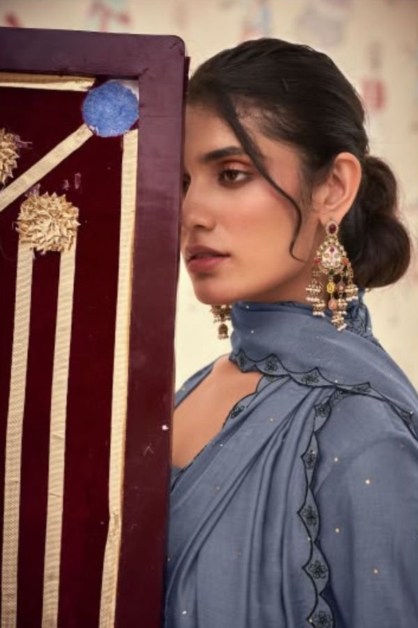 Jay Vijay Prints Dorika 2 Premium Malai Chanderi Suit 11423