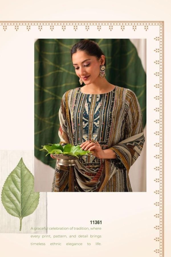 Jay Vijay Prints Mehroon Pure Kutch Satin Ladies Suit 11361