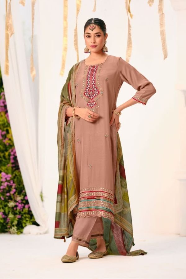 Jay Vijay Prints Nainaksh Muslin Ladies Suit 10494