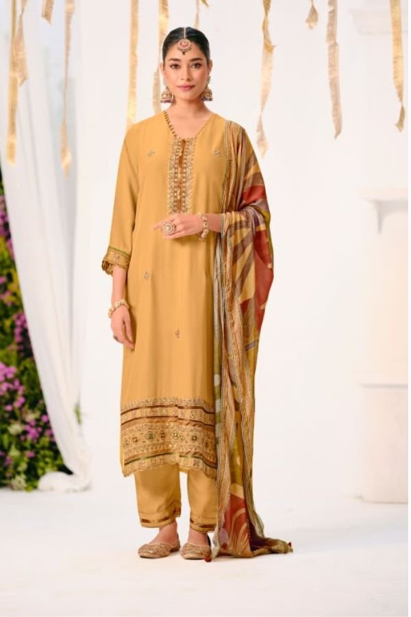 Jay Vijay Prints Nainaksh Muslin Ladies Suit 10495