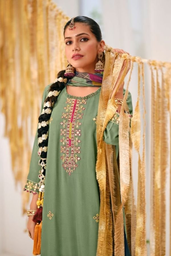 Jay Vijay Prints Nainaksh Muslin Ladies Suit 10491