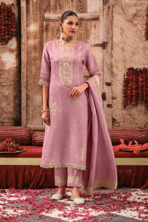 Jay Vijay Prints Nirjara Premium Bemberg Giraffe Ladies Suit 11381