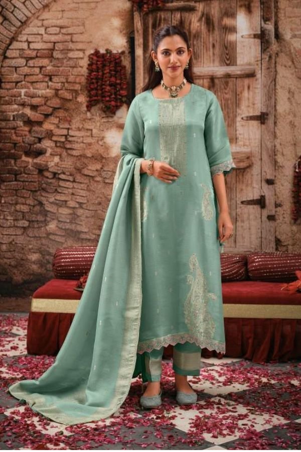 Jay Vijay Prints Nirjara Premium Bemberg Giraffe Ladies Suit 11386