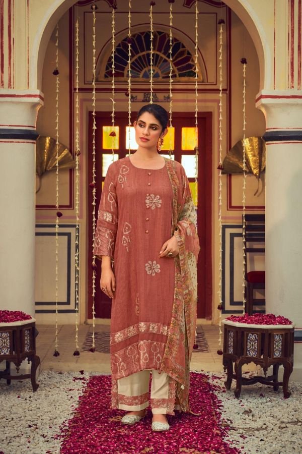 Jay Vijay Prints Roshandaan Premium Mal Chanderi Suit 11311