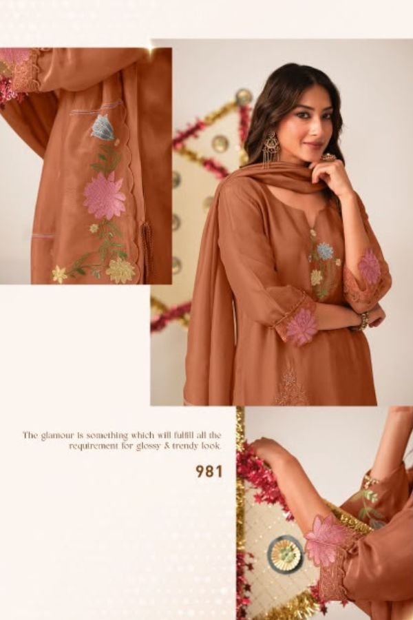 Jay Vijay Prints Sangroor Premium Bemberg Ladies Suit 981
