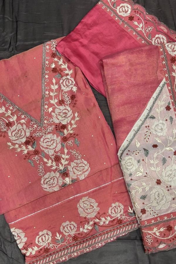 Jay Vijay Prints Veshaa Premium Mal Chanderi Suit 3331-C