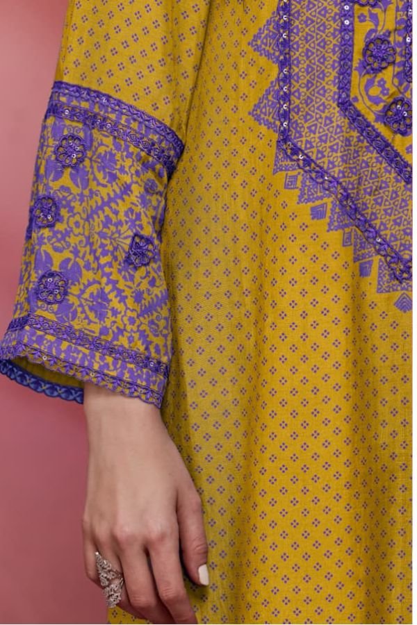 Kimora Fashion Heer Chand Tare 2 Pure Muslin Suit H-0131