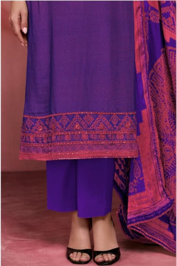 Kimora Fashion Heer Chand Tare 2 Pure Muslin Suit H-0135