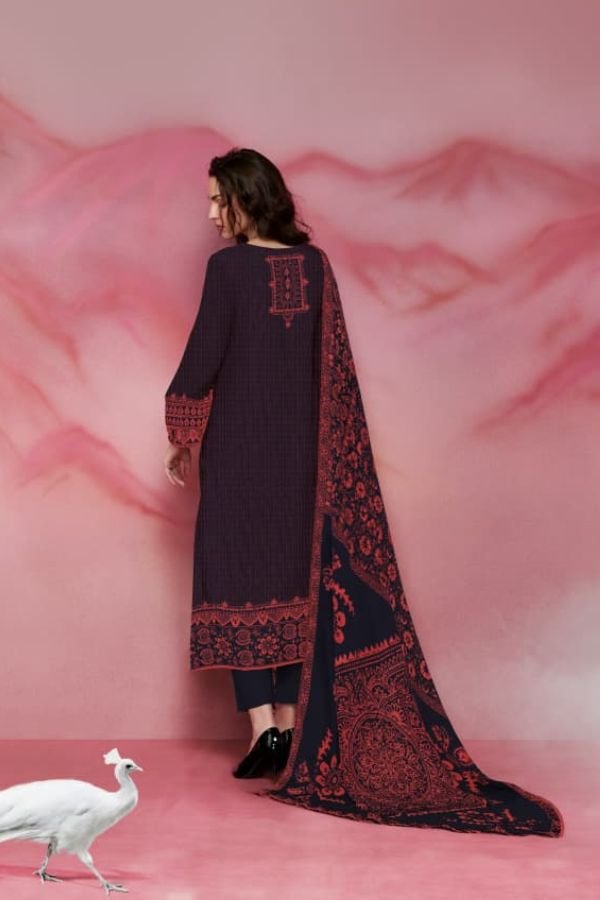 Kimora Fashion Heer Chand Tare 2 Pure Muslin Suit H-0136