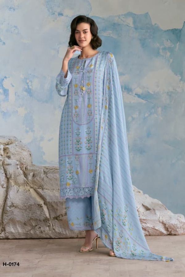 Kimora Fashion Heer Timeless Muslin Salwar Suit H-0174