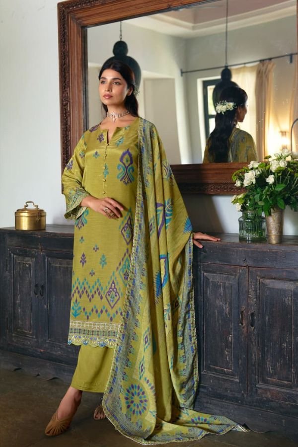 Kimora Fashion Khushiyan Pure Muslin Ladies Suit 2444