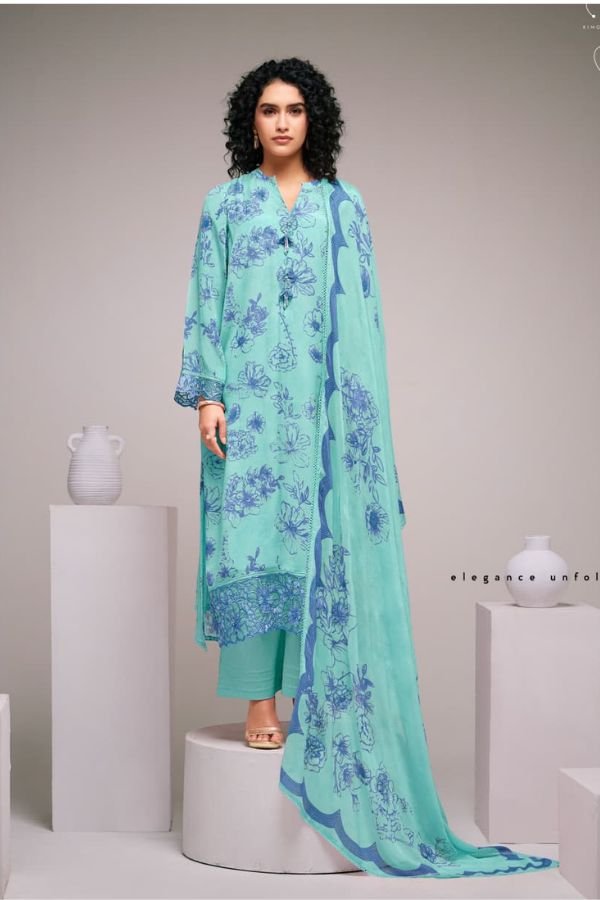Kimora Fashion Sohni Elira Pure Chinnon Suit 963