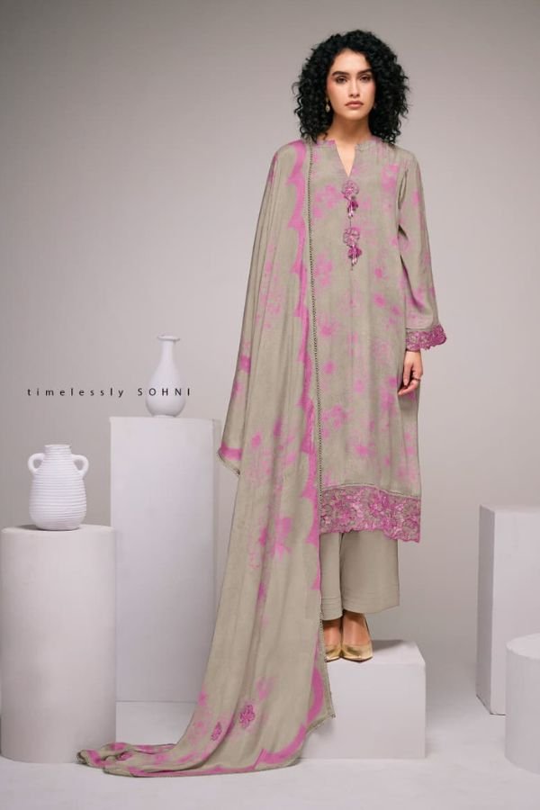 Kimora Fashion Sohni Elira Pure Chinnon Suit 964