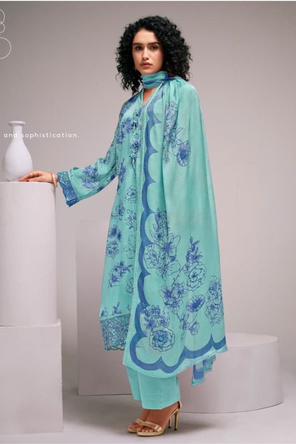Kimora Fashion Sohni Elira Pure Chinnon Suit 963