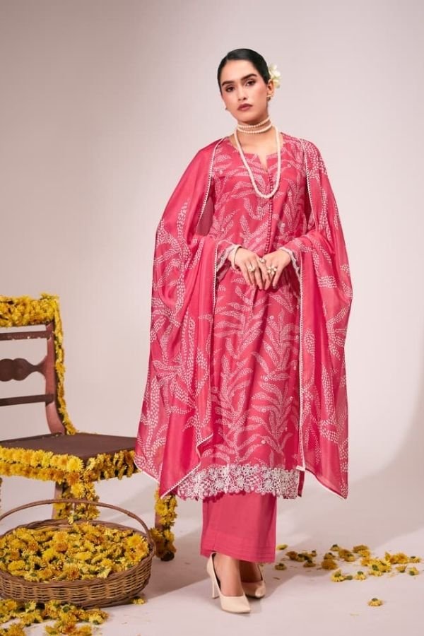 Kimora Fashion Sohni Pearl Pure Muslin Ladies Suit 922