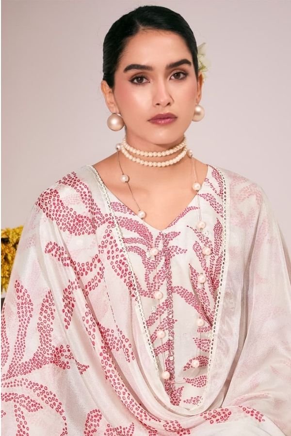 Kimora Fashion Sohni Pearl Pure Muslin Ladies Suit 924