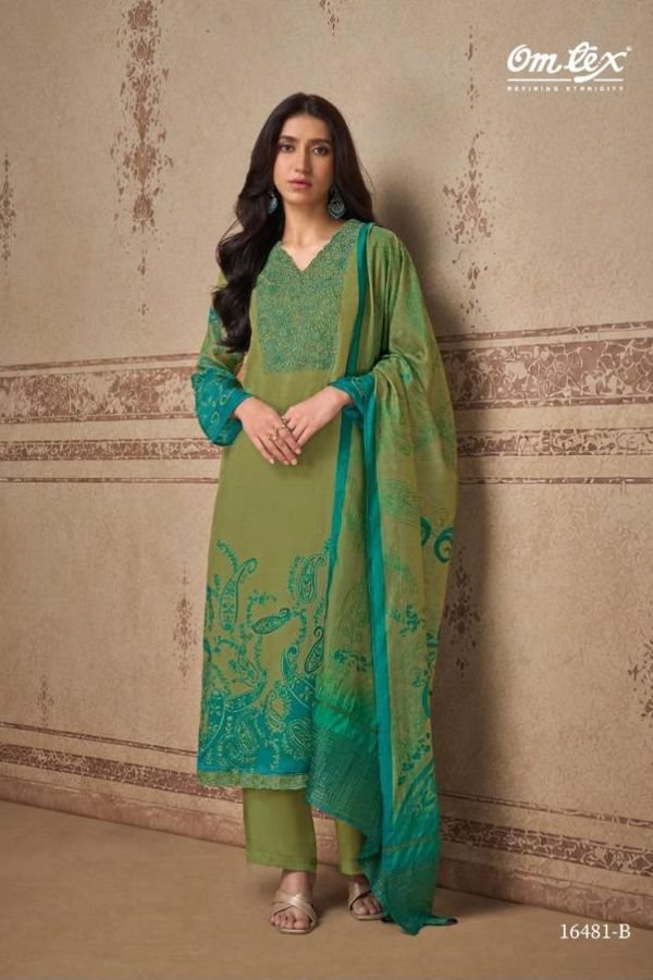 Omtex Elora Organza Ladies Suit 16481-B