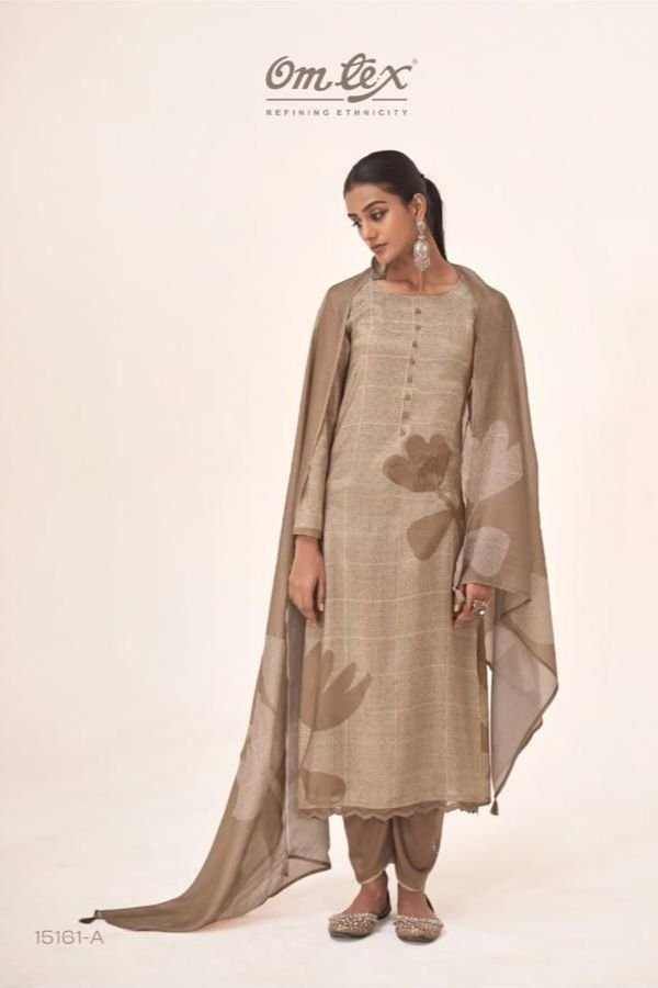 Omtex Hastkala Muslin Ladies Salwar Suit 15161 A