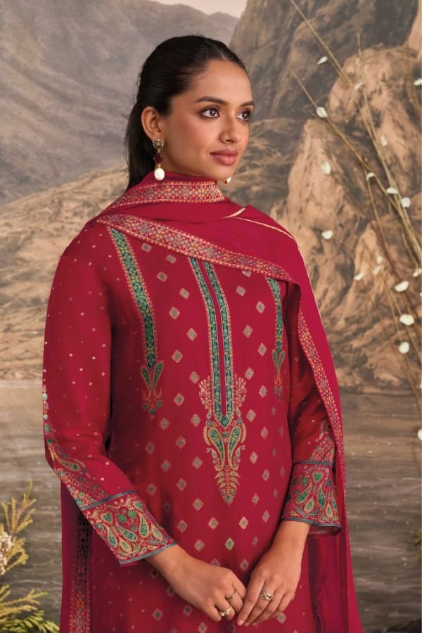 Omtex Jimena Silk Ladies Suit 15601-A