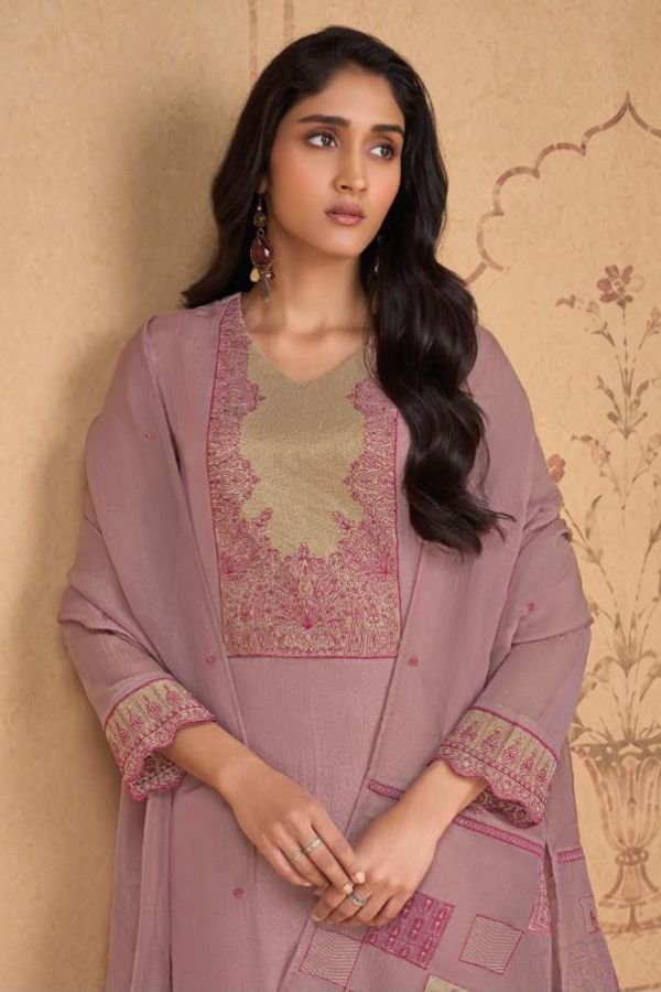 Omtex Nicole Silk Tissue Ladies Salwar Suit 16441-A