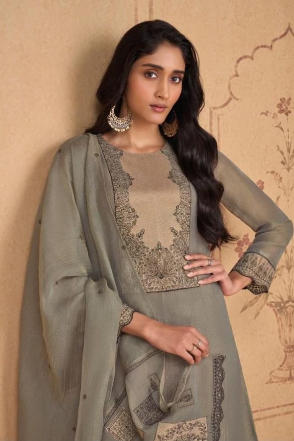 Omtex Nicole Silk Tissue Ladies Salwar Suit 16441-B