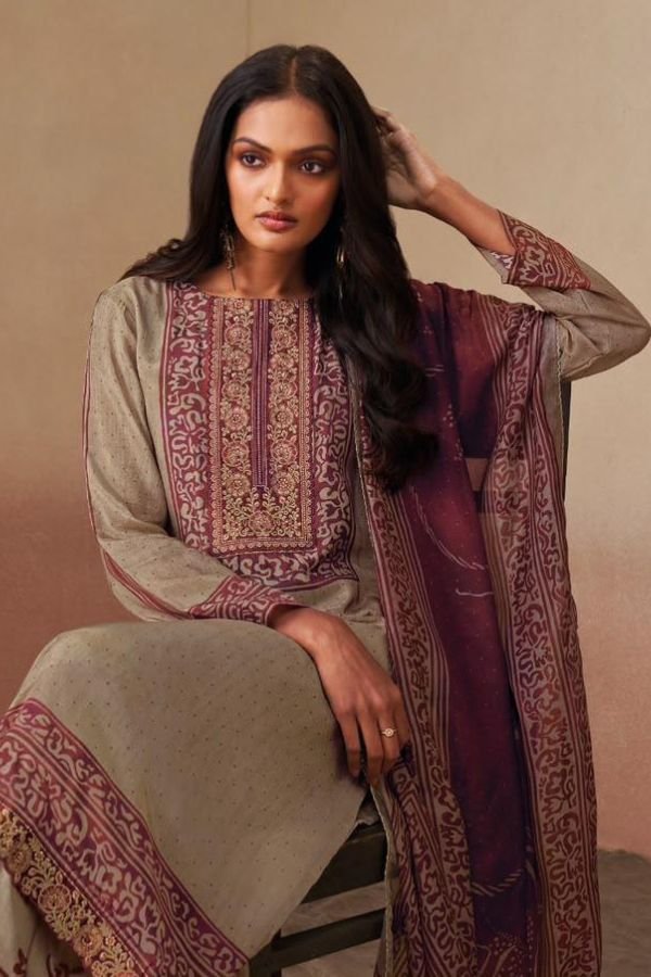 Omtex Urshita Muslin Ladies Salwar Suit 15871-C