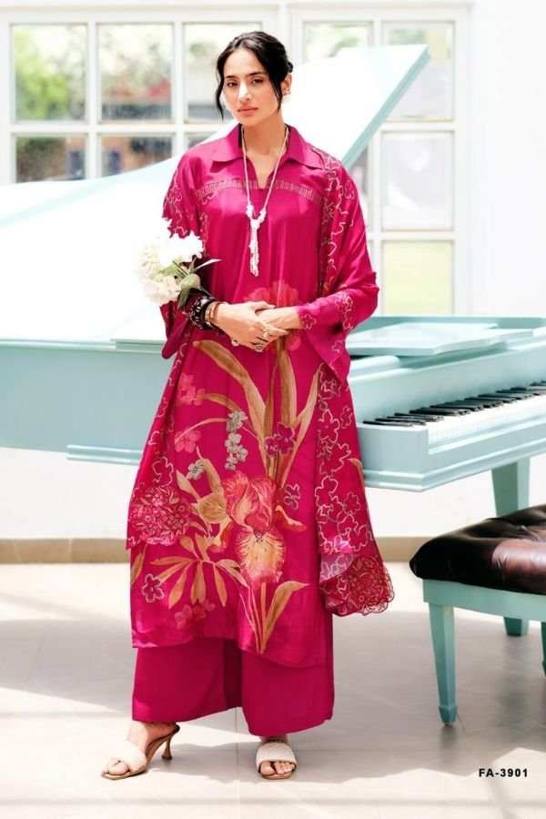 Varsha Fashion Shaah E Noor Vol-01 Muslin Suit SEN-01