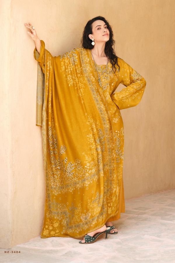 Sanaz Nazaara Muslin Ladies Salwar Suit NZ-3404