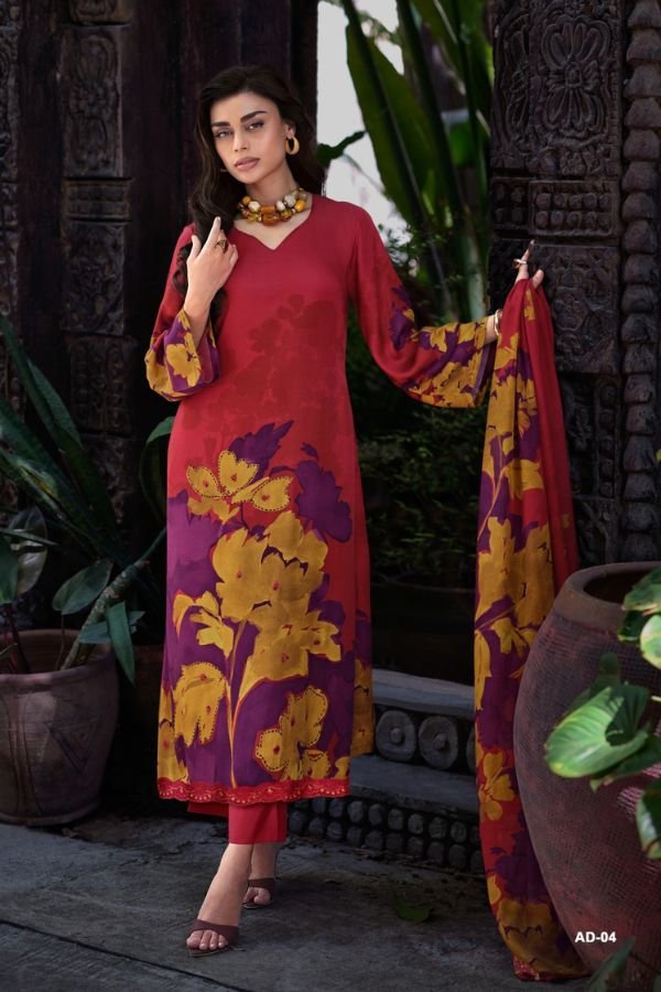 Varsha Fashion Arcadia Muslin Ladies Suit AD-04