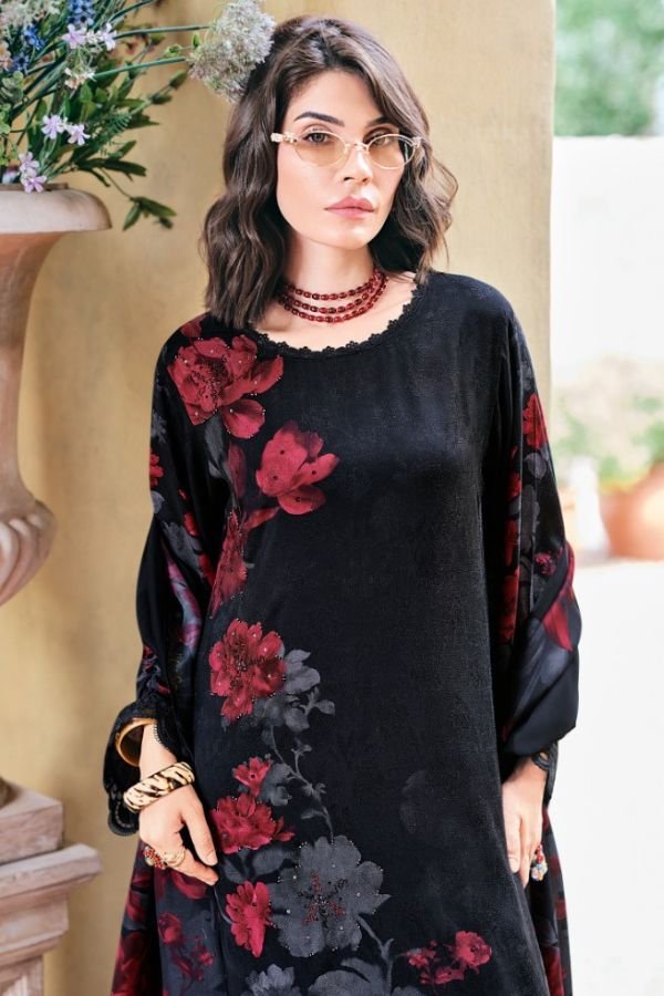 Varsha Fashion Ash Viscose Woven Ladies Suit ASH-02