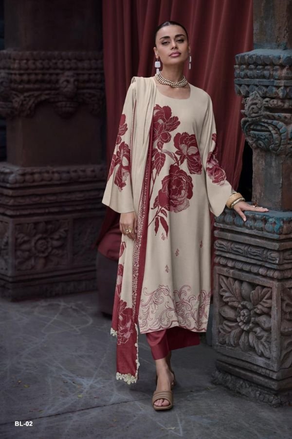 Varsha Fashion Beyond Luxury Viscose Muslin Suit BL-02