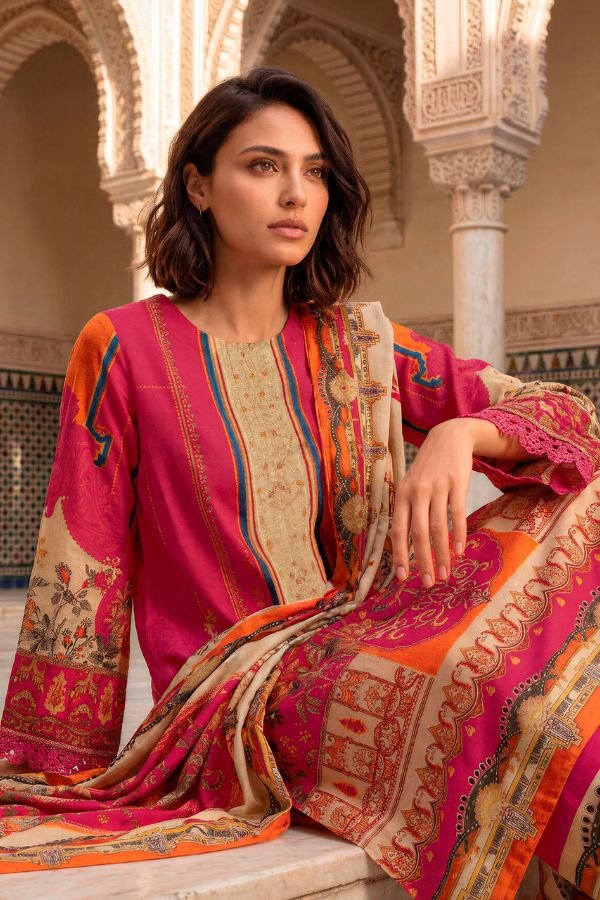 Varsha Fashion Elan E Ishq 3 Viscose Muslin Suit EI-02