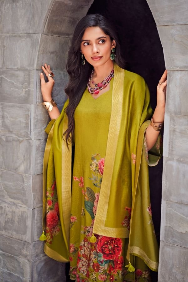 Varsha Fashion Gulzaar Russian Silk Ladies Suit GZ-02