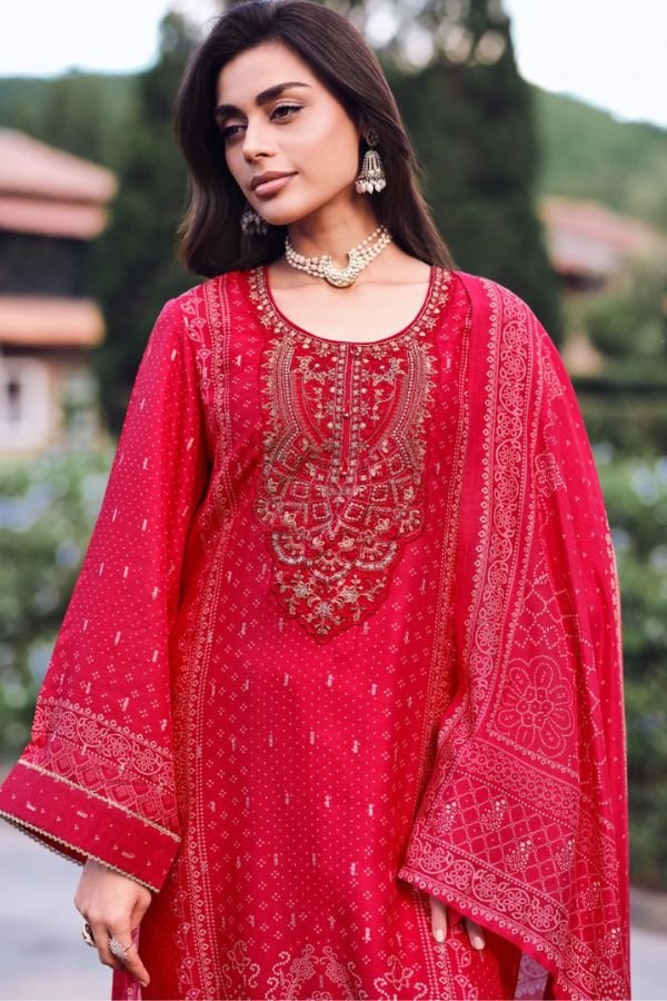 Varsha Fashion Shabnama Russian Woven Ladies Suit SM-02