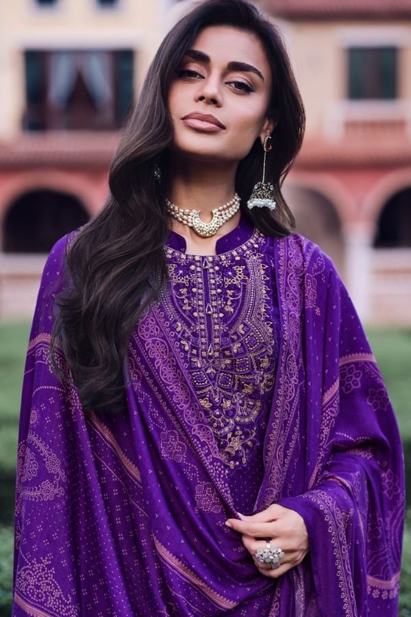 Varsha Fashion Shabnama Russian Woven Ladies Suit SM-03