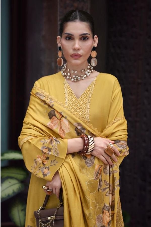 Varsha Fashion Shades OF Love Mul Chanderi Salwar Suit SOL-02