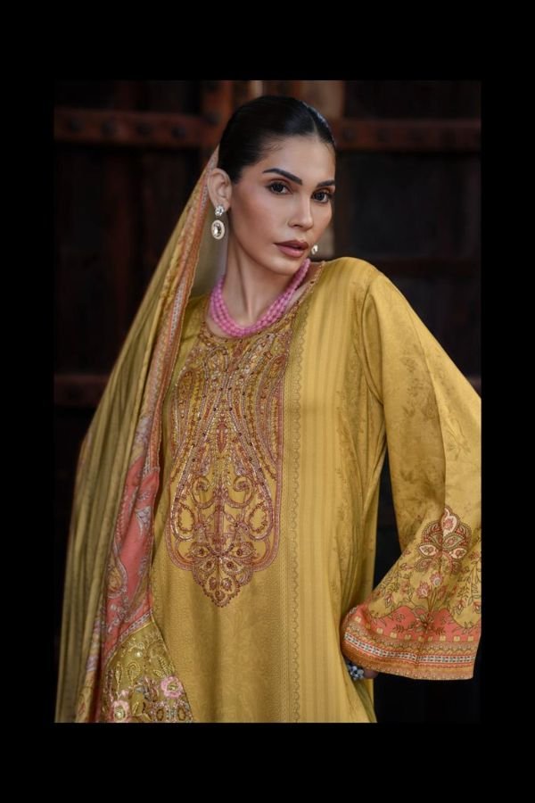 Varsha Fashion Shazneen Viscose Muslin Ladies Suit SN-01