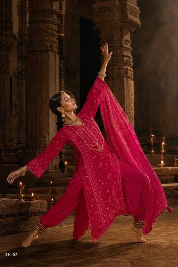 Varsha Fashion Sihaya Russian Silk Ladies Suit SH-02