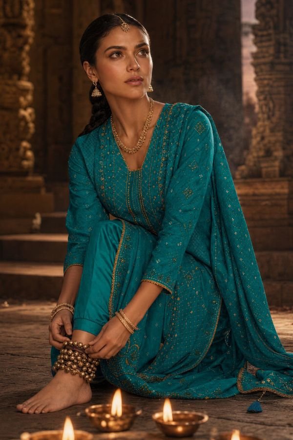 Varsha Fashion Sihaya Russian Silk Ladies Suit SH-01