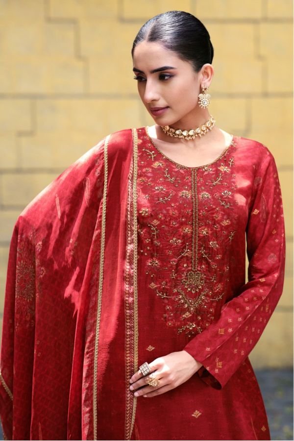 Varsha Fashion Tishya Viscose Woven Ladies Suit TS-02