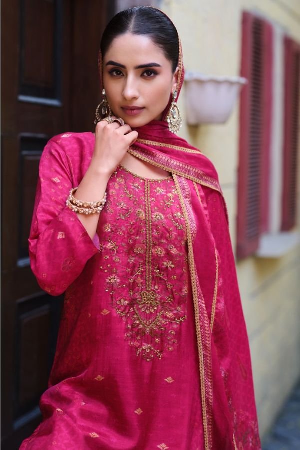 Varsha Fashion Tishya Viscose Woven Ladies Suit TS-04
