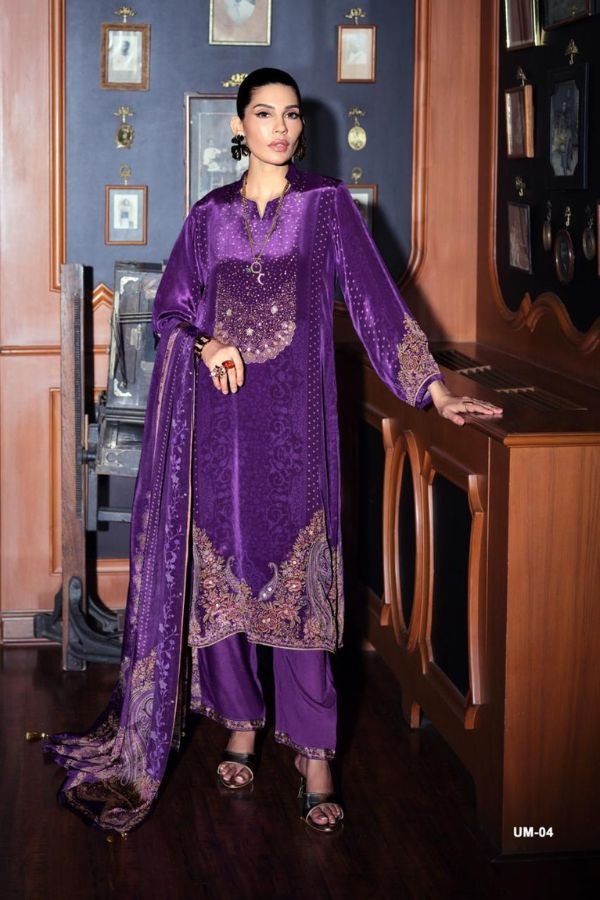 Varsha Fashion Urmi Crepe Printed Ladies Salwar Suit UM-04