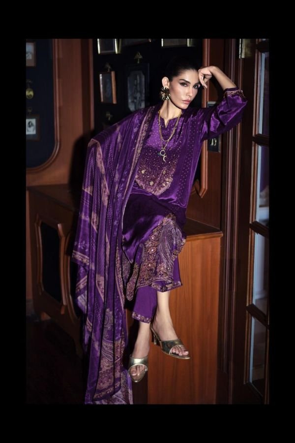 Varsha Fashion Urmi Crepe Printed Ladies Salwar Suit UM-04