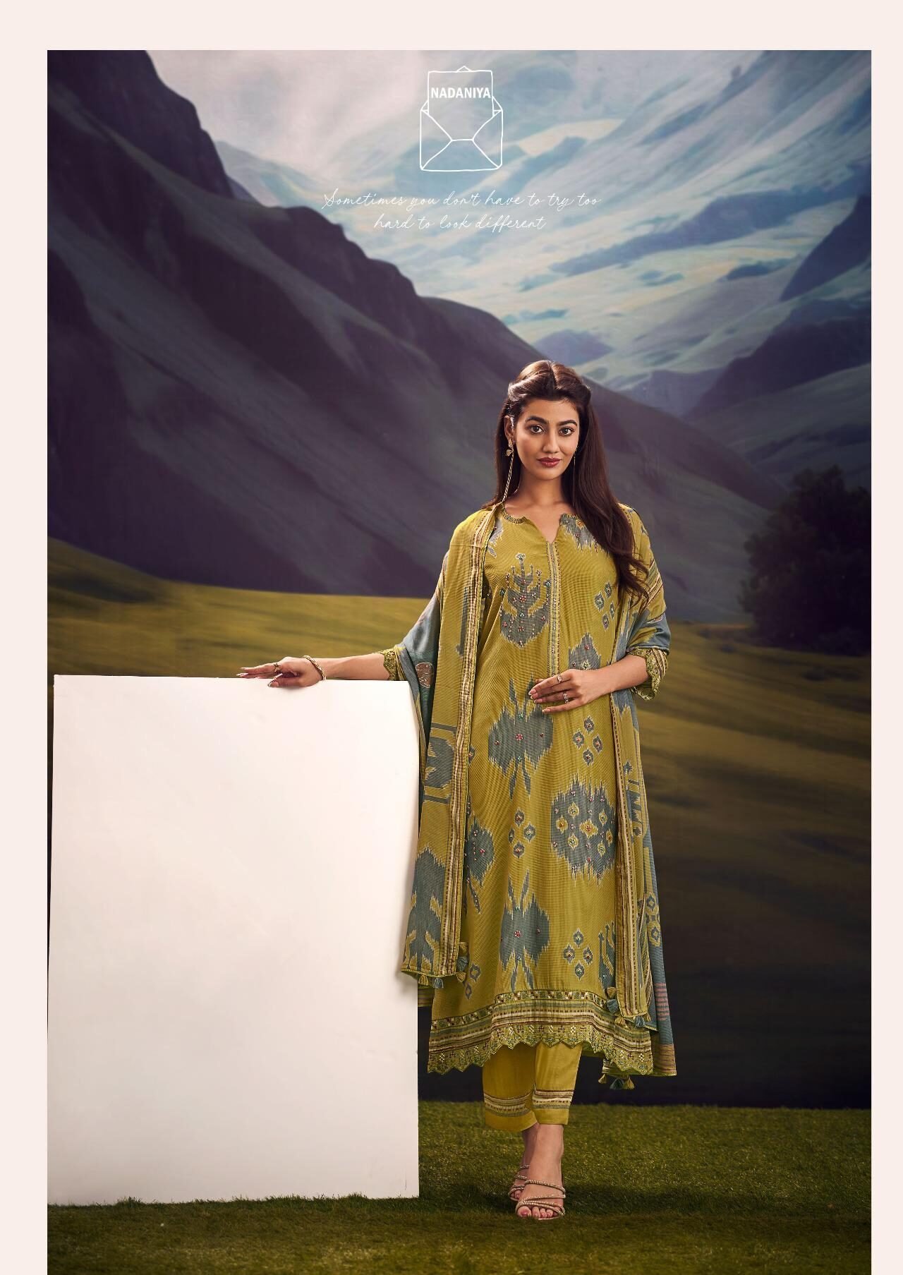 Jay Vijay Prints Nadaniya Pure Cotton Modal Suit 10324