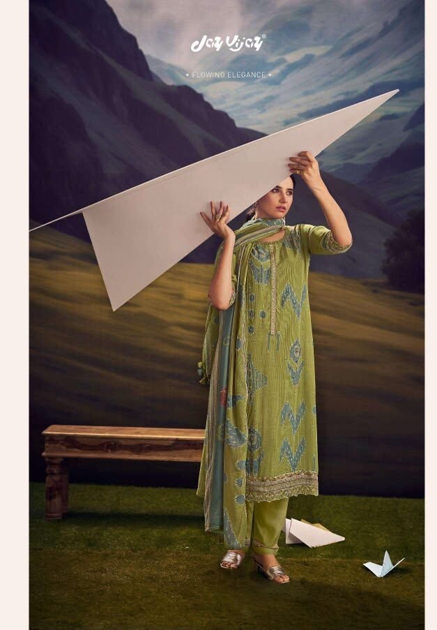 Jay Vijay Prints Nadaniya Pure Cotton Modal Suit 10326