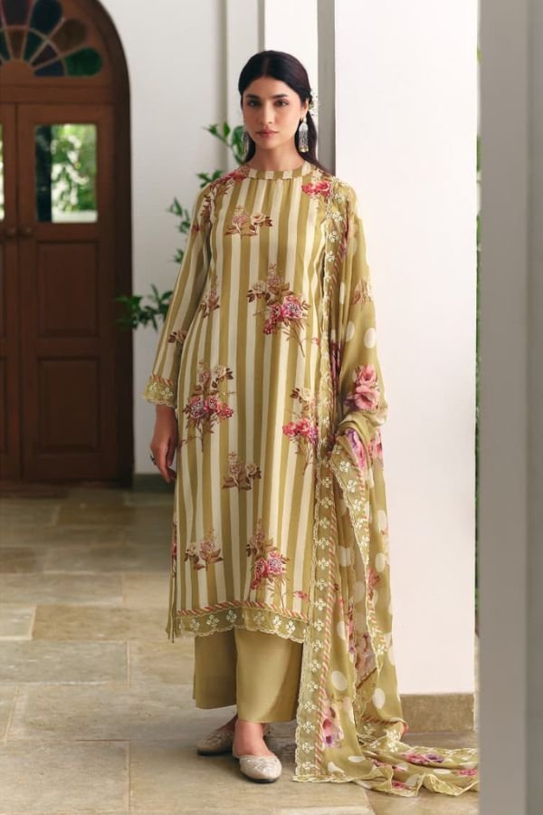 Kimora Fashion Gulbahaar Pure Muslin Ladies Suit 2440